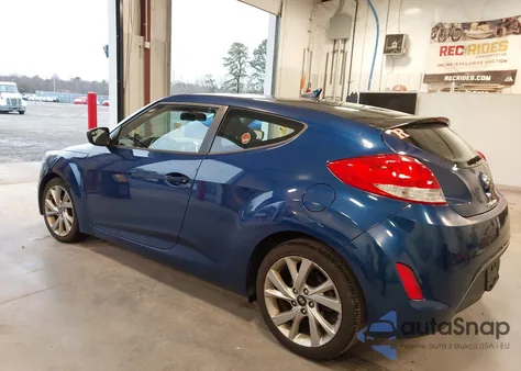 2016 Hyundai Veloster from USA, damaged, VIN KMHTC6AD6GU274407